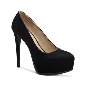 THALIA SODI Womens Black 1-1/2" Platform Stasia Stiletto Pumps Shoes 8.5 M